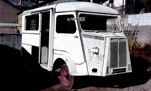 citroen H type フロント